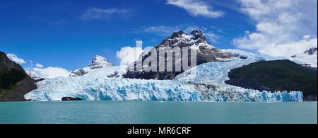 Spegazzini Gletscher Brazo Spegazzini, Lago Argentino, Parque Nacional Los Glaciares, El Calafate, Provinz Santa Cruz Stockfoto