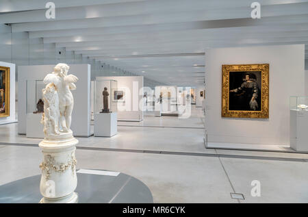 La Galerie du Temps im Louvre-Lens Museum, Linse, Pas de Calais, Nordfrankreich Stockfoto