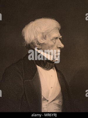 Henry Peter Brougham, 1. Baron Brougham und Vaux, (1778 - 1868); britischer Staatsmann, wurde Herr Bundeskanzler von Großbritannien Stockfoto