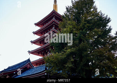 Sensoji, Asakusa Kannon Tempel, Tokio, Japan Stockfoto