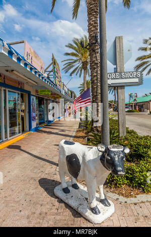 John's Pass Village and Boardwalk, Madeira Beach, Pinellas County, Florida, United States Stockfoto