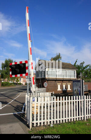 Signal an Beverley Bahnhof Yorkshire UK Stockfoto