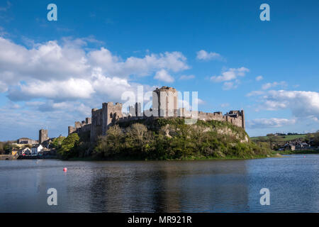 Pembroke Castle Pembroke Pembrokeshire Wales Stockfoto