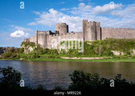 Pembroke Castle Pembroke Pembrokeshire Wales Stockfoto