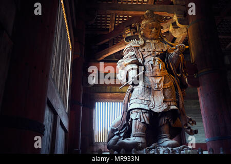 Komokuten im Todai-ji in Nara, Japan Stockfoto