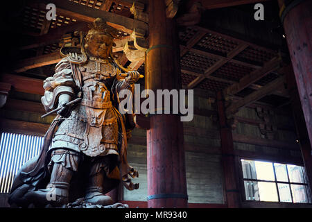 Komokuten im Todai-ji in Nara, Japan Stockfoto