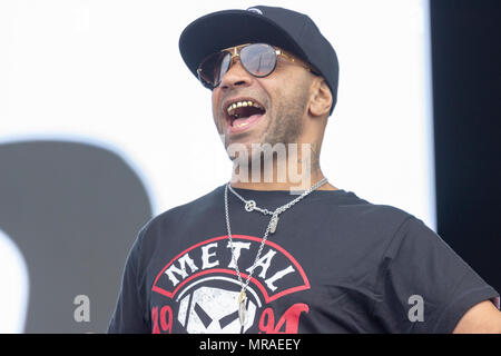 Clifford Joseph Preis, MBE, besser bekannt unter seinem Künstlernamen Goldie, ist ein englischer Musiker, DJ, bildende Künstler und Schauspieler von Walsall. Credit: Darron Mark/Alamy leben Nachrichten Stockfoto