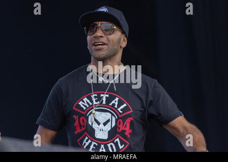 Clifford Joseph Preis, MBE, besser bekannt unter seinem Künstlernamen Goldie, ist ein englischer Musiker, DJ, bildende Künstler und Schauspieler von Walsall. Credit: Darron Mark/Alamy leben Nachrichten Stockfoto