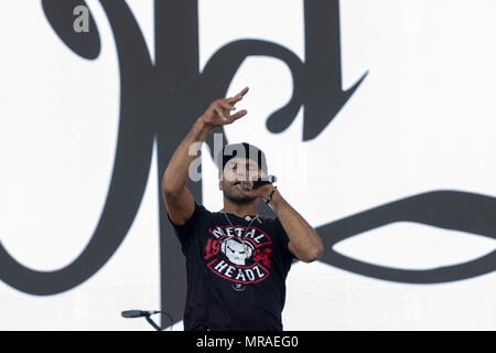 Clifford Joseph Preis, MBE, besser bekannt unter seinem Künstlernamen Goldie, ist ein englischer Musiker, DJ, bildende Künstler und Schauspieler von Walsall. Credit: Darron Mark/Alamy leben Nachrichten Stockfoto