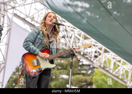 Mai 25, 2018 - Napa, Kalifornien, USA - CAITLYN SMITH während BottleRock Musik Festival im Napa Valley Expo in Napa, Kalifornien (Bild: © Daniel DeSlover über ZUMA Draht) Stockfoto