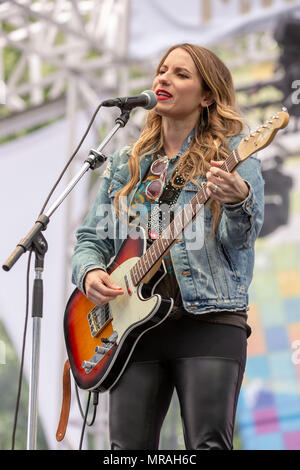 Mai 25, 2018 - Napa, Kalifornien, USA - CAITLYN SMITH während BottleRock Musik Festival im Napa Valley Expo in Napa, Kalifornien (Bild: © Daniel DeSlover über ZUMA Draht) Stockfoto