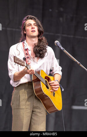 Mai 25, 2018 - Napa, Kalifornien, USA - BILLY RAFFOUL während BottleRock Musik Festival im Napa Valley Expo in Napa, Kalifornien (Bild: © Daniel DeSlover über ZUMA Draht) Stockfoto