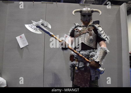 London, Großbritannien. 26 Mai, 2018. Comic Con Cosplay London 2018 Credit: WatfordLondon/Alamy leben Nachrichten Stockfoto