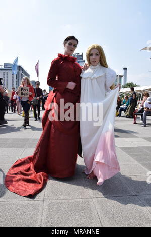 London, Großbritannien. 26 Mai, 2018. Comic Con Cosplay London 2018 Credit: WatfordLondon/Alamy leben Nachrichten Stockfoto