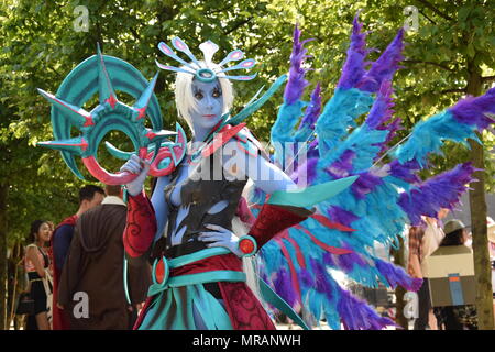 London, Großbritannien. 26 Mai, 2018. Comic Con Cosplay London 2018 Credit: WatfordLondon/Alamy leben Nachrichten Stockfoto