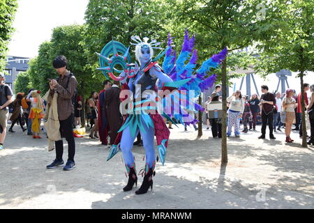 London, Großbritannien. 26 Mai, 2018. Comic Con Cosplay London 2018 Credit: WatfordLondon/Alamy leben Nachrichten Stockfoto