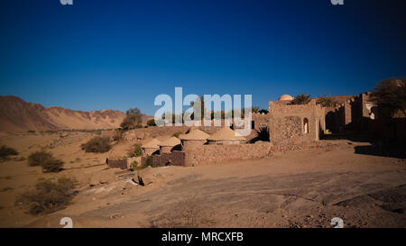 Boulder Landschaft in der Nähe von Djanet im Tassili, Algerien Stockfoto