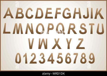 Buchstaben des Alphabets Symbole Alphabet blau und pink Vector Illustration Stock Vektor