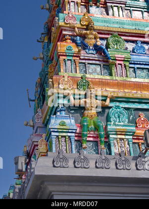 Hindu Tempel in Namchi Stadt, Sikkim, in Indien, 15. April 2013. Stockfoto