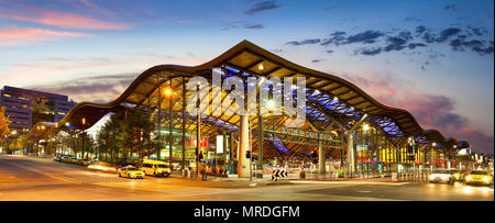 Der Bahnhof Southern Cross in der Spencer Street Melbourne, Australien Stockfoto