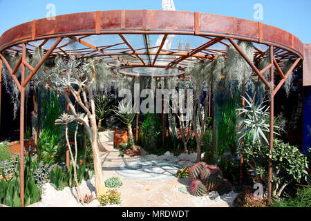 Pearlfisher Garten von John warland, RHS Chelsea Flower Show 2018 Stockfoto