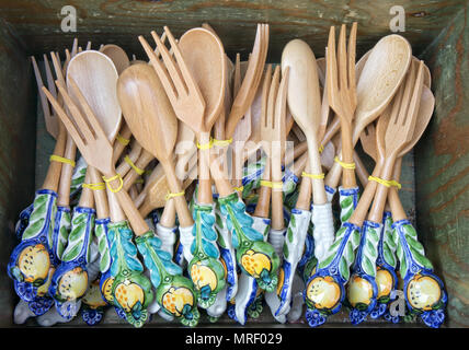 Traditionelle sizilianische Handwerkskunst Stockfoto