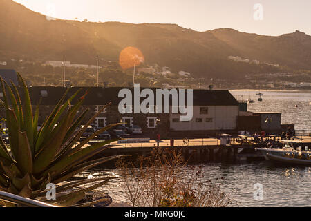 Simon's Town Harbour Szene in der Western Cape (Kapstadt) Südafrika Stockfoto