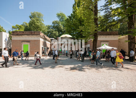 United States Pavilion, 2018 Architekturbiennale Venedig, Außenansicht Stockfoto