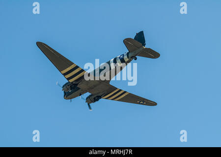 Douglas C-47 Skytrain Ebene Stockfoto