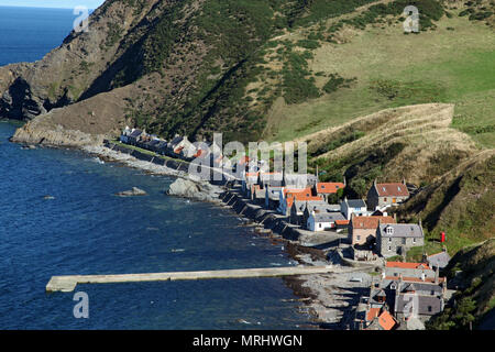 Pennan, Aberdeenshire, Schottland, Großbritannien Stockfoto