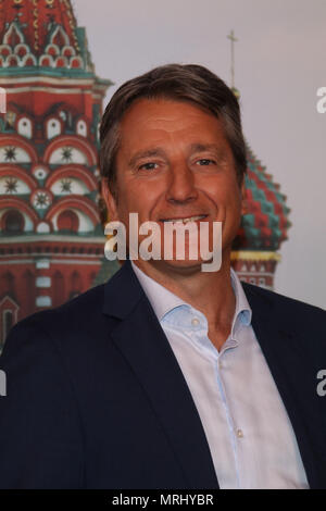 WM Präsentation 2018 ARD/ZDF Hotel Empire Riverside, Hamburg 23.04.2018 Mit: Christoph Hamm Wo: Hamburg, Deutschland Wann: 23 Apr 2018 Credit: Becher/WENN.com Stockfoto