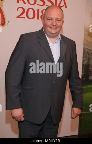 WM Präsentation 2018 ARD/ZDF Hotel Empire Riverside, Hamburg 23.04.2018 Mit: Jörg Thadeusz Wo: Hamburg, Deutschland Wann: 23 Apr 2018 Credit: Becher/WENN.com Stockfoto