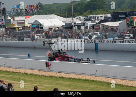 Santa Pod Main Event Stockfoto