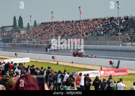 Santa Pod Main Event Stockfoto