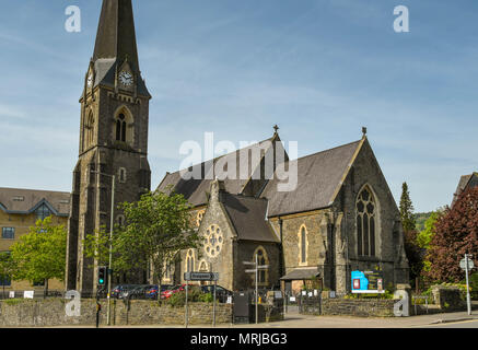 St Catherine's Church in Pontypridd Stadtzentrum Stockfoto