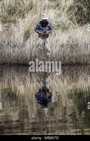 Cuenca los Ojos Naturschutzgebiet in Sonora MEXIKO. Reserva natural Cuenca los Ojos Die Cuenca Los Ojos Stiftung arbeitet zu bewahren und die bi-Wiederherstellung Stockfoto