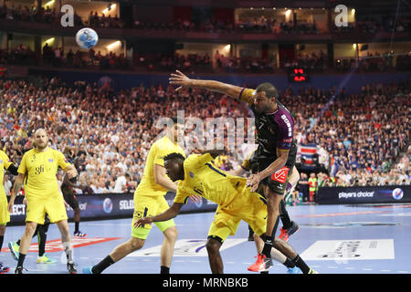 Nicolas Claire (HBC Nantes) während der EHF Champions League Final 4, Halbfinale handball Match zwischen HBC Nantes und Paris Saint-Germain Handball am 26. Mai 2018 in der Lanxess-Arena in Köln, Deutschland - Foto Laurent Lairys/DPPI Stockfoto