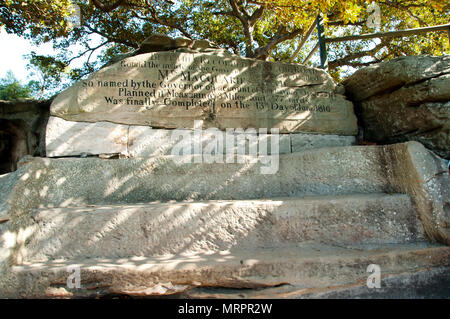 Macquarie's Chair - Sydney - Australien Stockfoto