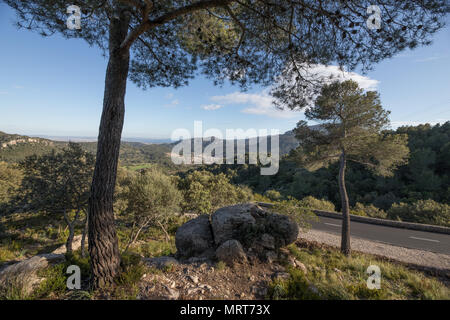 Serra de Tramuntana Mallorca coutryside, Balearen Spanien Europa Stockfoto