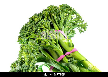Schöne frische broccolini bereit verzehrt zu werden, Stockfoto