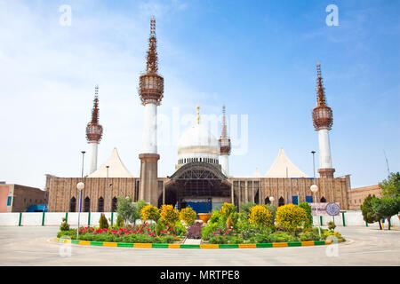 Haram-e Motahar heiligen Schrein des Imam Khomeini Moschee, Teheran, Iran Stockfoto