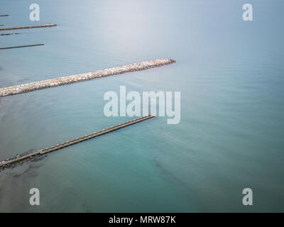 Drone Fotografie von Meer Stockfoto