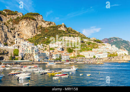 Amalfi, Küste von Amalfi, Salerno, Kampanien, Italien Stockfoto