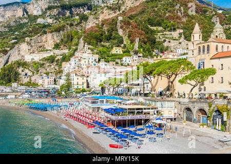 Amalfi, Küste von Amalfi, Salerno, Kampanien, Italien Stockfoto