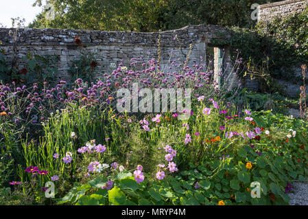 Die Küche Garten, Cogges Farm Museum, Witney, Oxfordshire Stockfoto