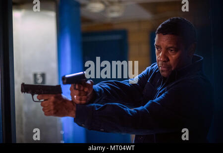 Der Equalizer 2 ist eine bevorstehende Amerikanische Thriller Film von Antoine Fuqua geleitet und von Richard Wenk geschrieben. Es ist eine Fortsetzung zum Film 2014 den Equalizer, auf der TV-Serie mit dem gleichen Namen. Der Film stars Denzel Washington, Ashton Sanders, Pedro Pascal, Melissa Leo, und Bill Pullman. Dieses Foto ist nur für den redaktionellen Gebrauch bestimmt und unterliegen dem Copyright der Film Company und/oder der Fotograf durch den Film oder die Produktion Firma zugewiesen und kann nur reproduziert durch Veröffentlichungen im Zusammenhang mit der Förderung der oben genannten Film. Eine obligatorische Gutschrift auf dem Film Firma ist erforderlich. Die Photogra Stockfoto