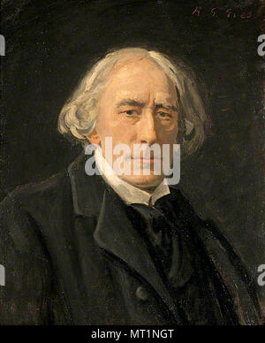 Sir Henry Irving (1838-1905), John Henry Brodribb, J. H. Irving, englischen Bühne Schauspieler in der viktorianischen Ära Stockfoto