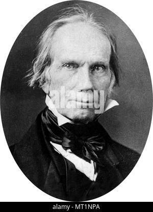 Henry Clay Sr. (1777-1852) amerikanischer Staatsmann Stockfoto