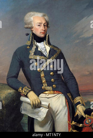 Gilbert du Motier Marquis De Lafayette, Marie-Joseph Paul Yves Roch Gilbert du Motier, Marquis De Lafayette (1757-1834), französischer Aristokrat und Offizier Stockfoto