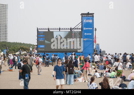 2018/05/26 Chiba, im 4. Jahr. Die 3. Runde des beliebten Red Bull Air Race World Championship 2018 in Chiba, Japan statt. (Fotos von Michael Steinebach/LBA) Stockfoto